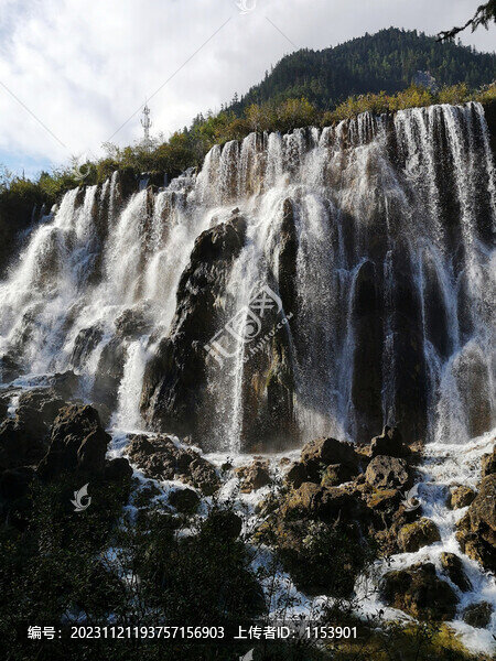 高山瀑布