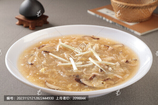 三絲浮皮羹