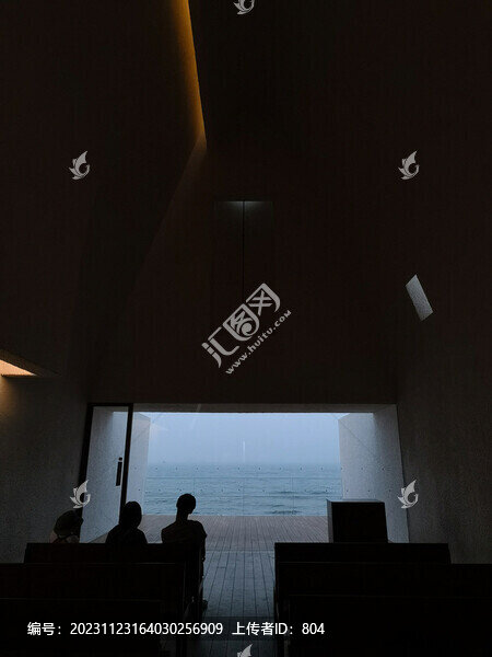 北戴河阿那亞禮堂建筑室內(nèi)