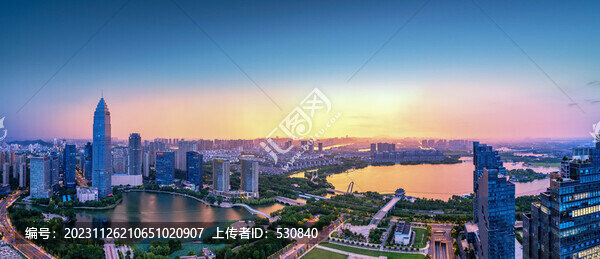 航拍紹興城市風(fēng)貌全景