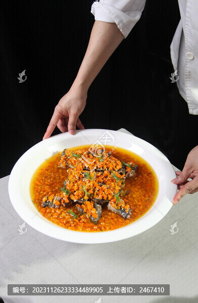黃貢椒蒸甲魚(yú)