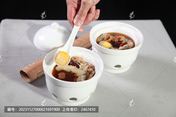 鴿蛋核桃燉魚膠