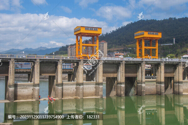 水利閘壩風(fēng)光