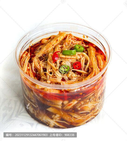麻辣金針菇
