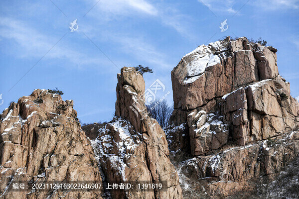 冬季的嶗山