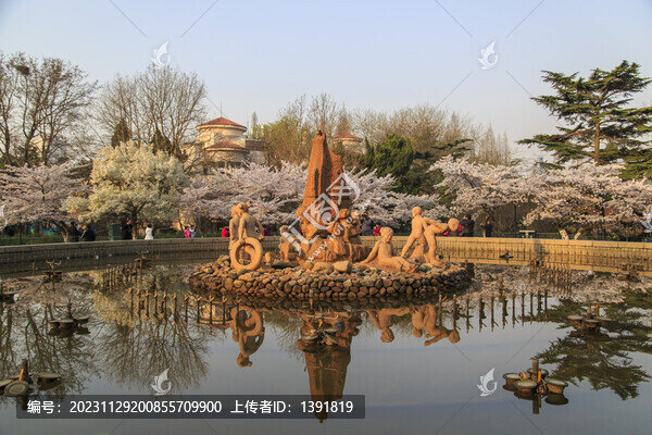 青島中山公園噴泉
