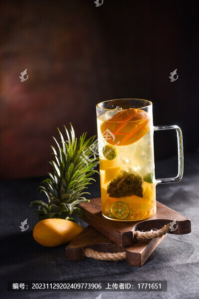 水果冷泡茶
