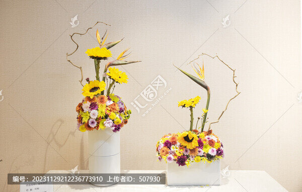 菊花插花