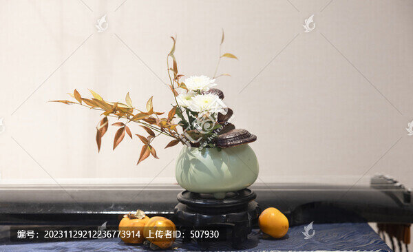 菊花插花