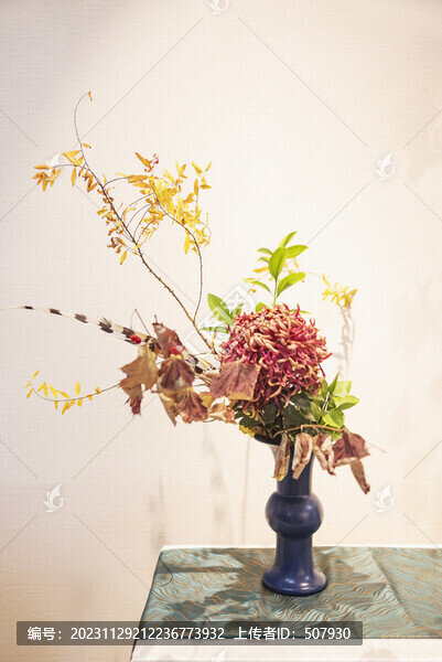 菊花插花