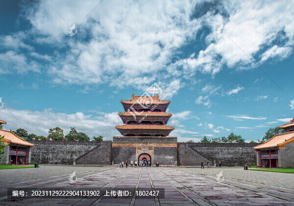 清昭陵隆恩門
