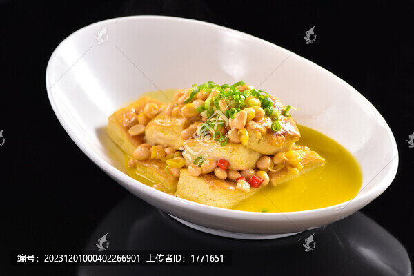 黃豆燒豆腐