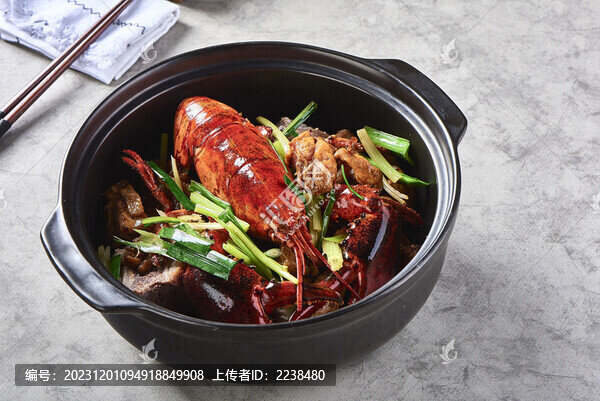 龍蝦雞煲