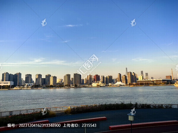 上海浦江沿岸建筑