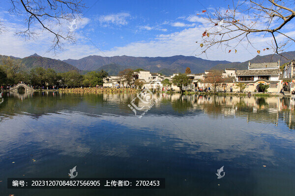 宏村南湖風(fēng)光