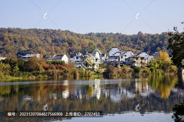 秋天的皖南山村