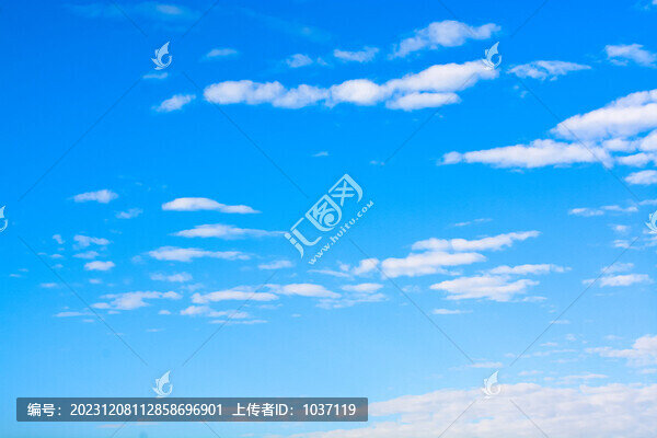 藍天白云