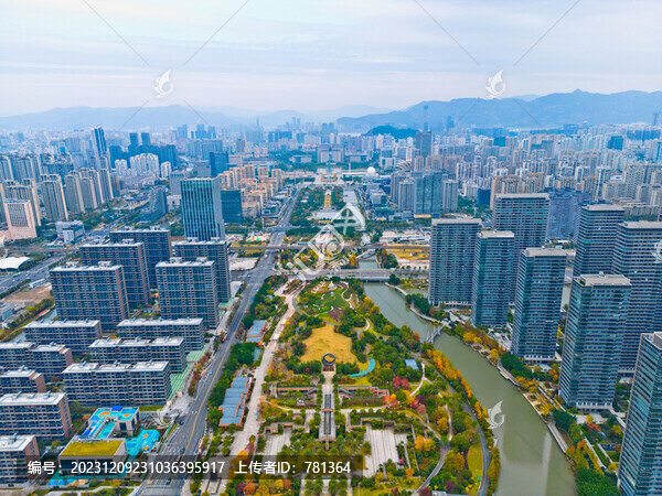溫州中央綠軸世紀(jì)公園