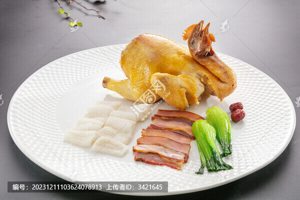 雞火燉竹蓀