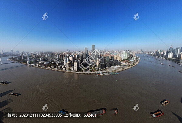 上海董家渡綠地外灘中心航拍風(fēng)光