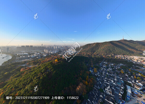 航拍江蘇無錫城市風光