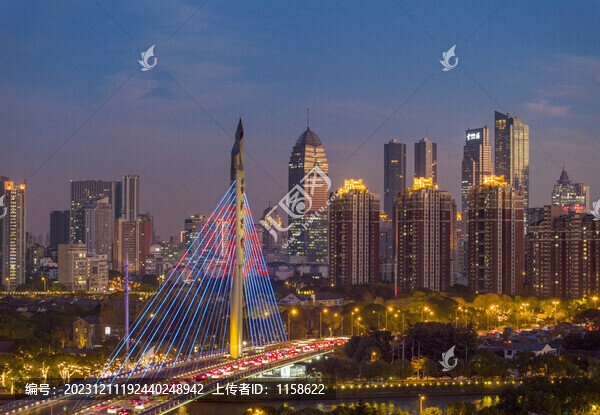 航拍江蘇無錫城市風(fēng)光