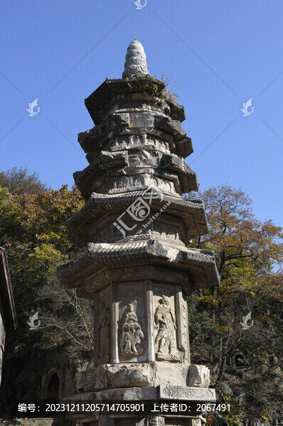 江蘇南京棲霞寺舍利塔