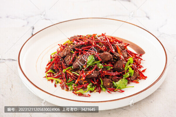 椒麻雪花牛仔粒