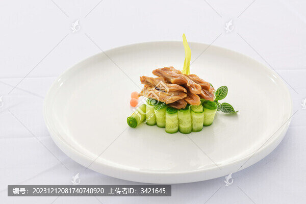 椒麻鴨舌