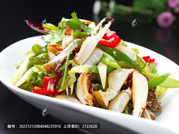 蟹鉗老虎菜