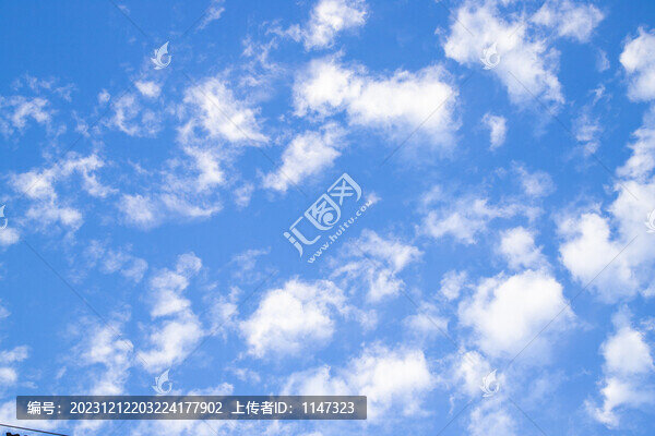 藍天白云