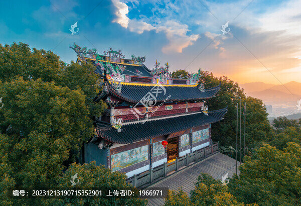 溫州景山公園山頂?shù)缹m