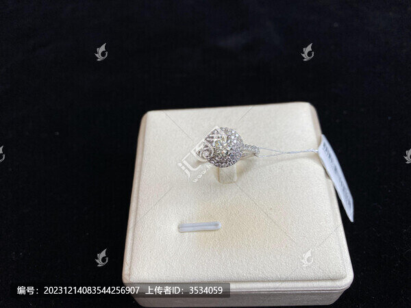 求婚訂婚婚禮K金鉆戒