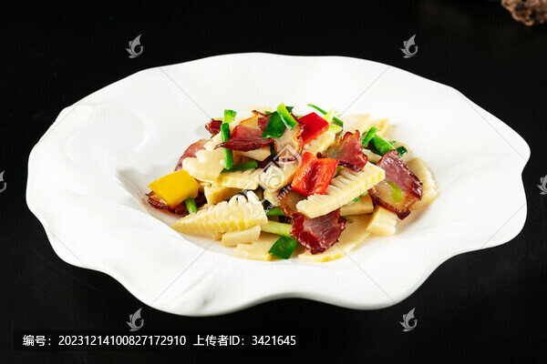 臘味炒筍片