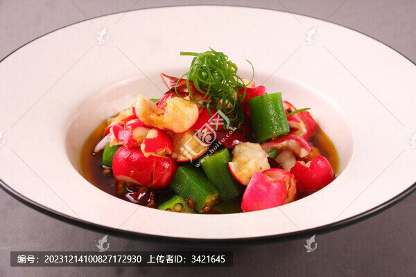 撈汁秋葵