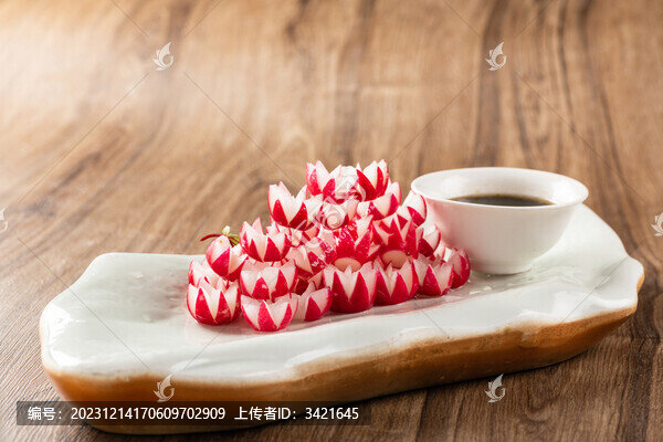 涼拌洋花蘿卜