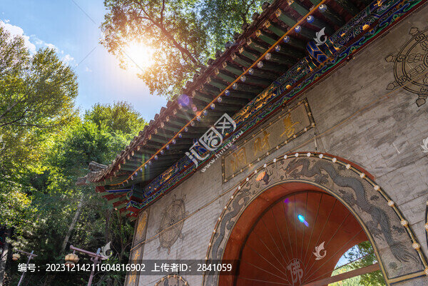 中國山西忻州五臺山善財洞