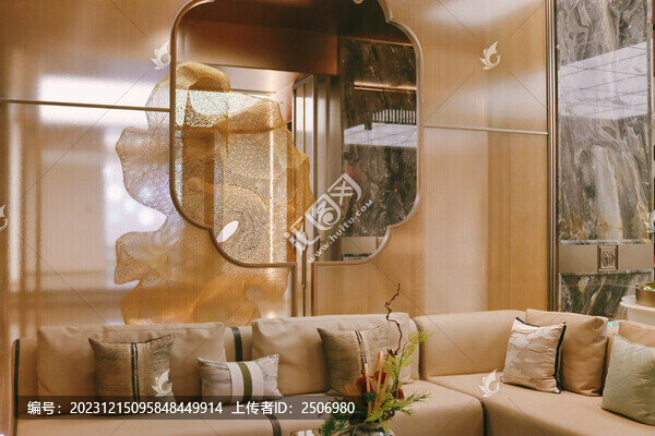客廳沙發(fā)背景墻實(shí)拍案例