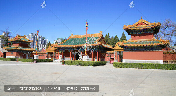 西黃寺天王殿