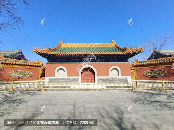 西黃寺山門(mén)殿