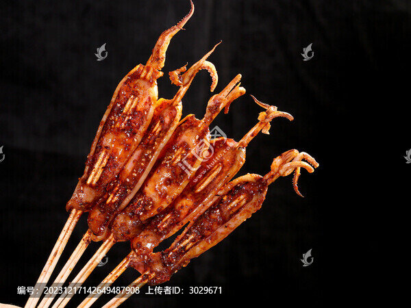 烤魷魚串