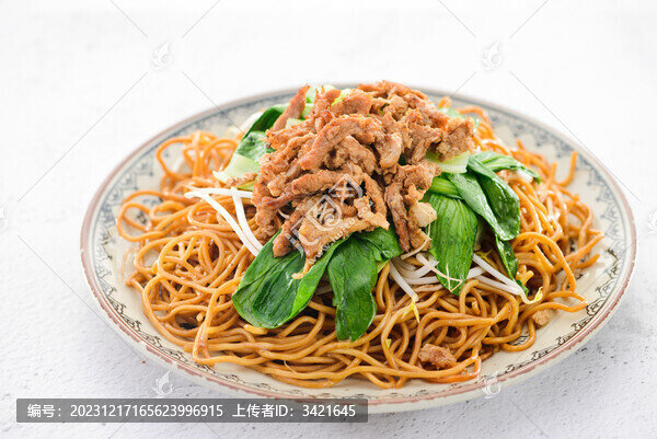 肉絲炒面