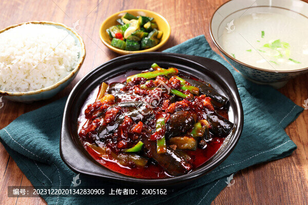 紅燒肉末茄子套餐