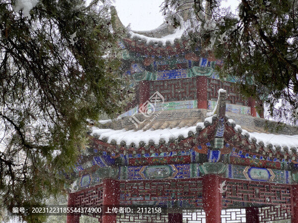 洛陽白馬寺雪景