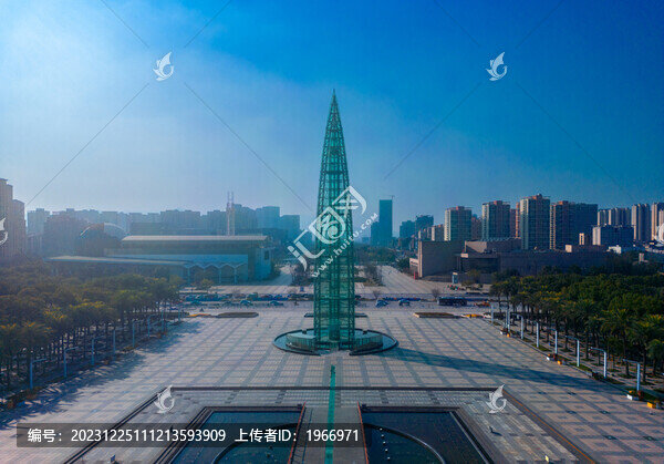 溫州市世紀(jì)廣場(chǎng)城市風(fēng)光