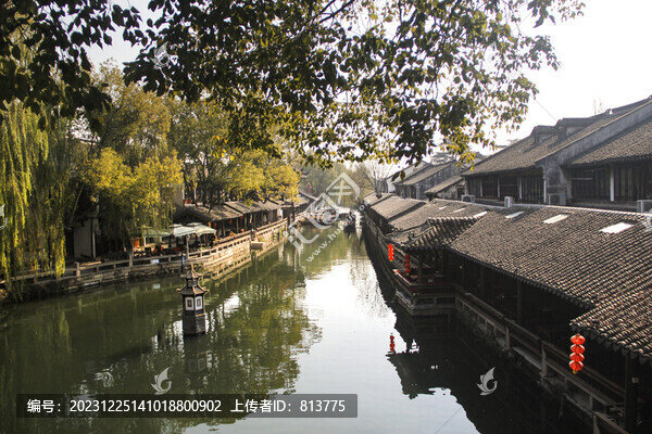 冬日暖陽(yáng)古鎮(zhèn)周莊