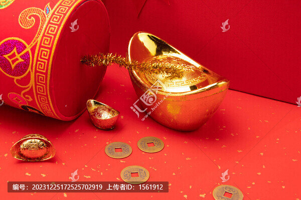新年新春紅色裝飾