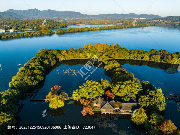 杭州西湖小瀛洲