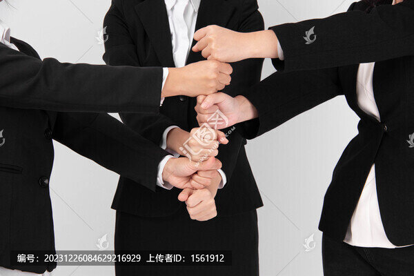 商務(wù)多人手勢(shì)