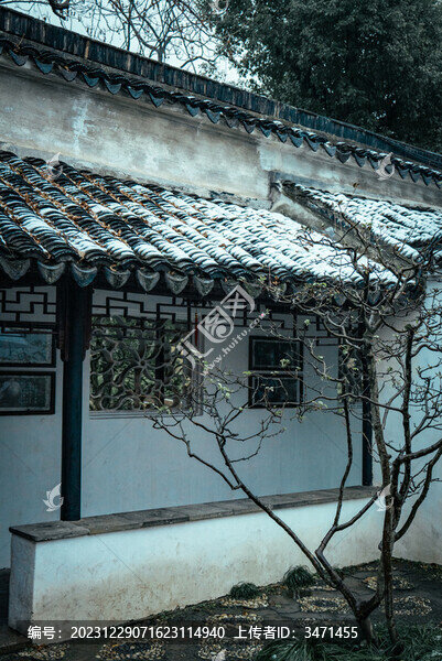 園林冬雪